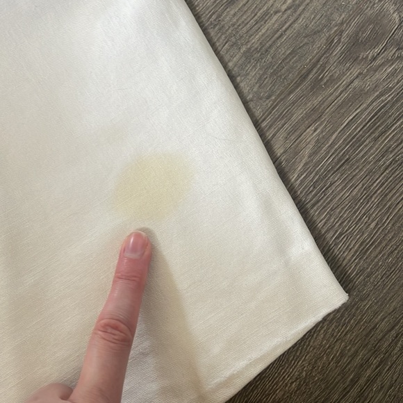 AS-IS White Cotton High Waisted Back Zip Shorts Pin Up Style - 1940/50s Style - Picture 13 of 16